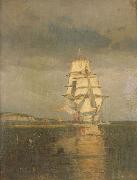 Carl Wilhelm Barth For regnbygen Sweden oil painting artist